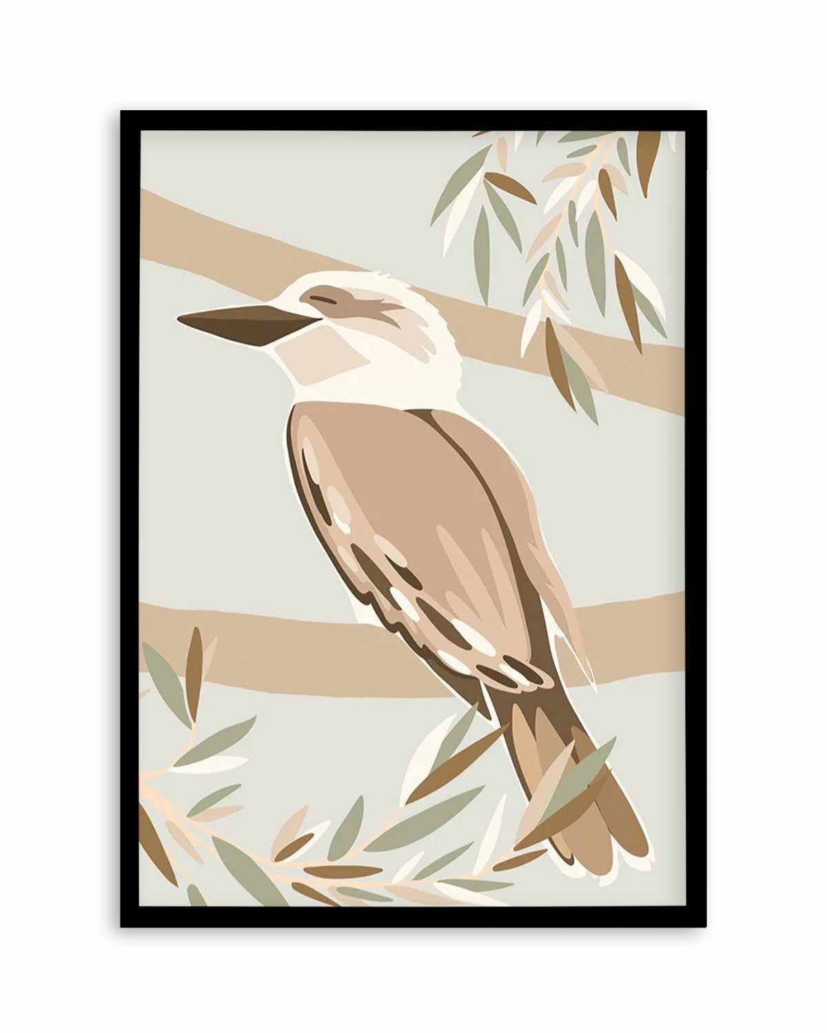 Cool as a Kookaburra Art Print