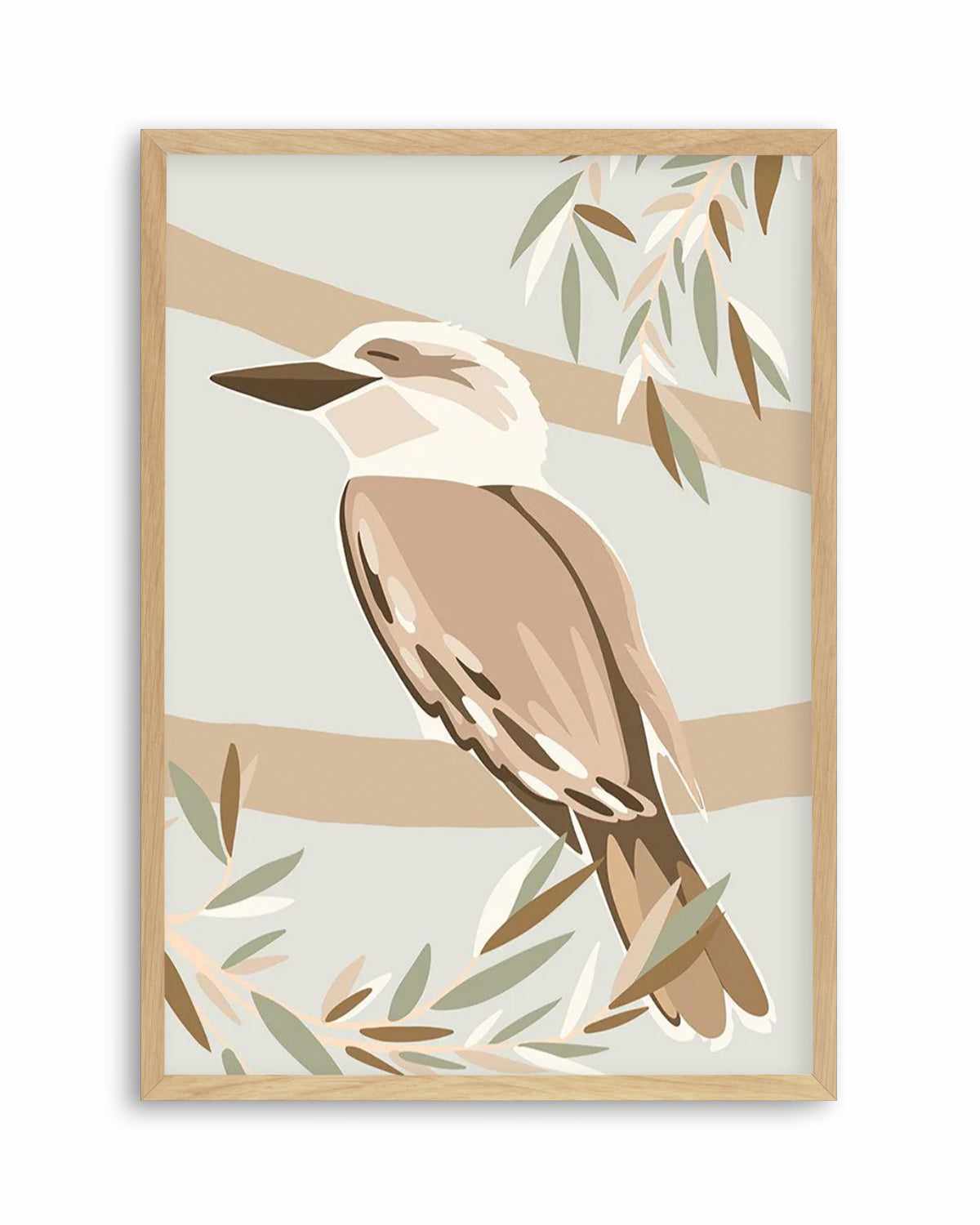 Cool as a Kookaburra Art Print