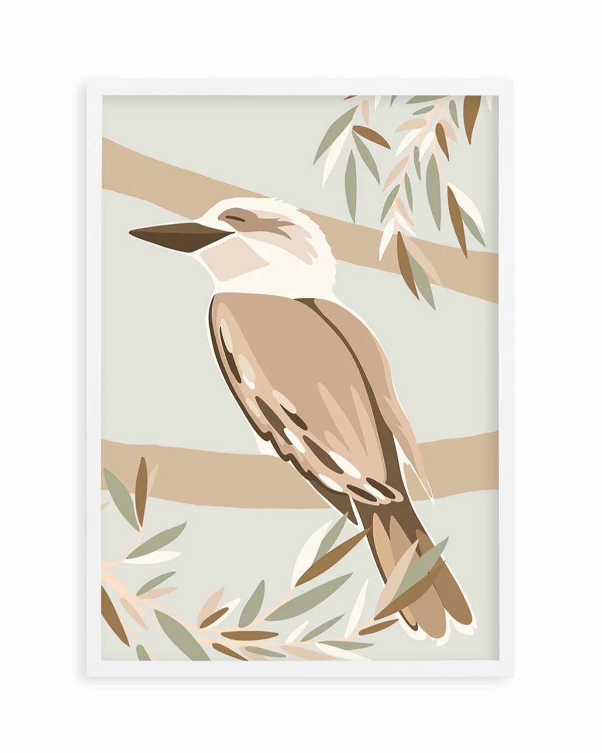 Cool as a Kookaburra Art Print