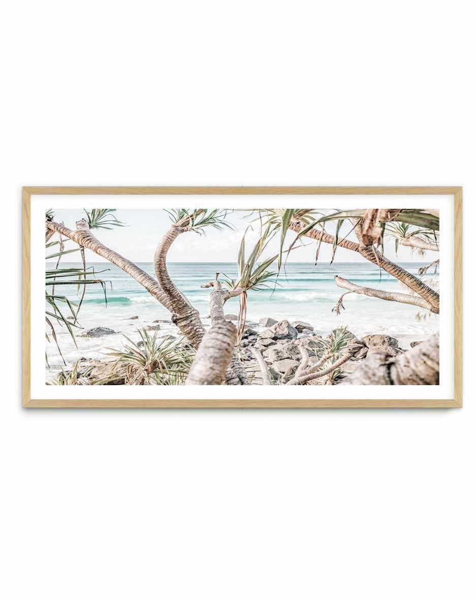 Coolangatta Coast View I, QLD | Panoramic Art Print from Olive et Oriel where you can shop wallpaper and artworks online