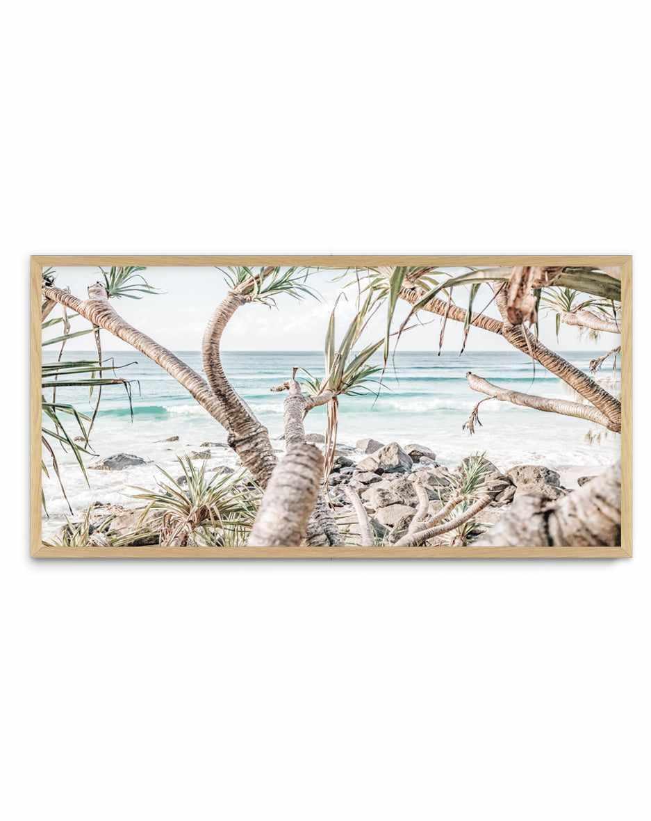 Coolangatta Coast View I, QLD | Panoramic Art Print from Olive et Oriel where you can shop wallpaper and artworks online