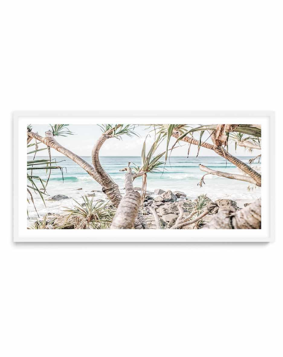 Coolangatta Coast View I, QLD | Panoramic Art Print from Olive et Oriel where you can shop wallpaper and artworks online