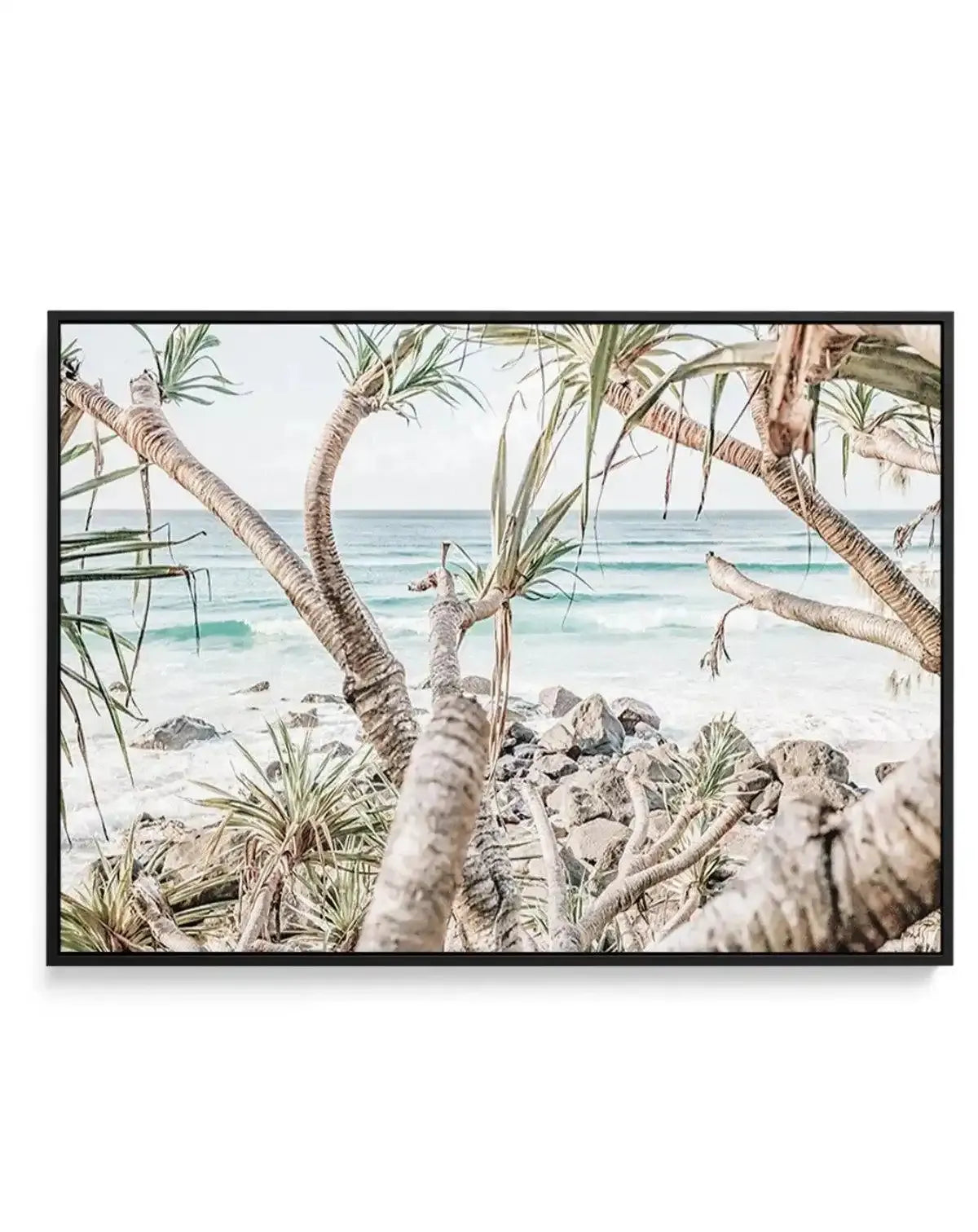 Coolangatta Coast View I, QLD | Framed Canvas-CANVAS-You can shop wall art online with Olive et Oriel for everything from abstract art to fun kids wall art. Our beautiful modern art prints and canvas art are available from large canvas prints to wall art paintings and our proudly Australian artwork collection offers only the highest quality framed large wall art and canvas art Australia - You can buy fashion photography prints or Hampton print posters and paintings on canvas from Olive et Oriel 
