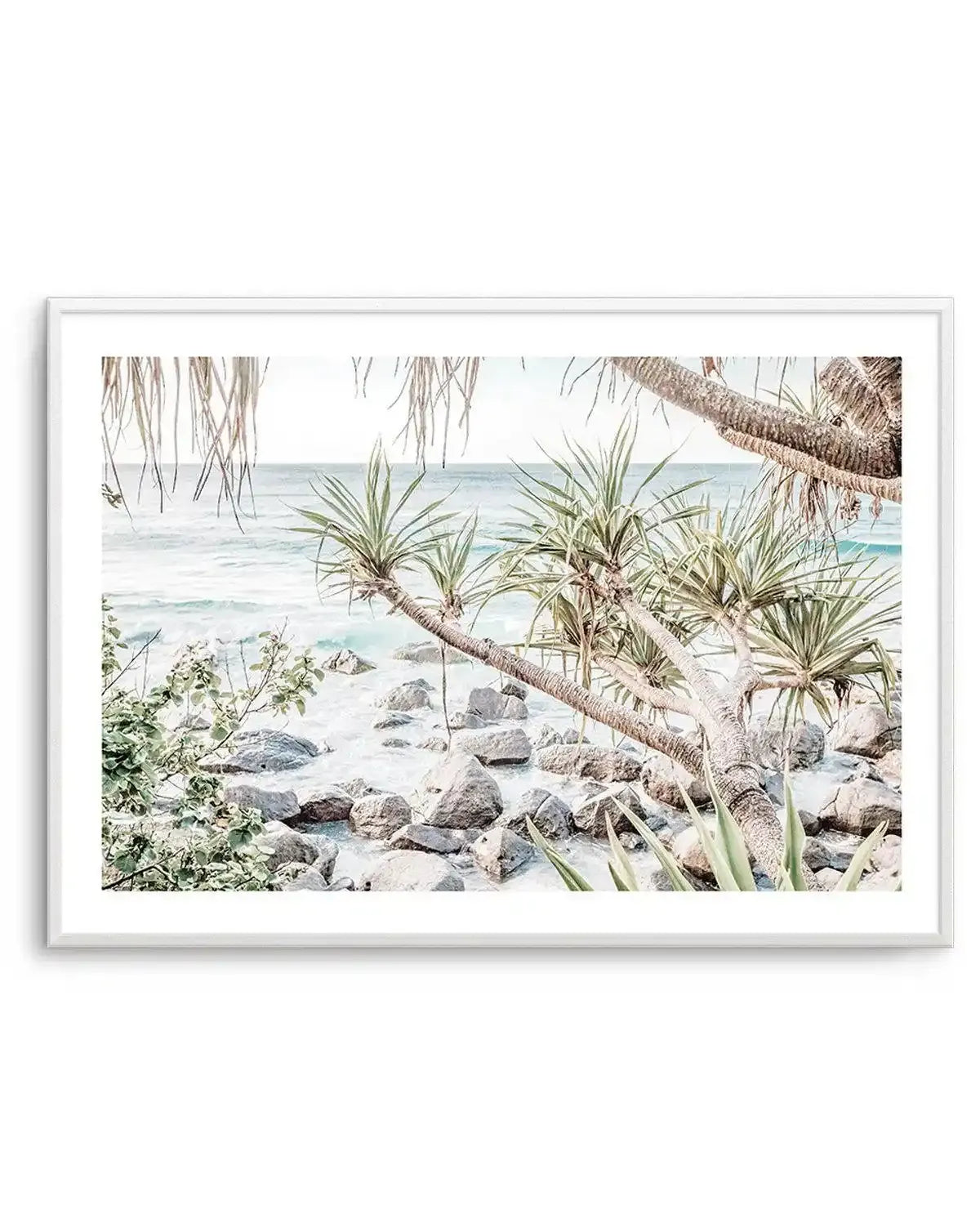 Coolangatta Coast View II, QLD Art Print-PRINT-Olive et Oriel-Olive et Oriel-A5 | 5.8" x 8.3" | 14.8 x 21cm-Unframed Art Print-With White Border-Buy-Australian-Art-Prints-Online-with-Olive-et-Oriel-Your-Artwork-Specialists-Austrailia-Decorate-With-Coastal-Photo-Wall-Art-Prints-From-Our-Beach-House-Artwork-Collection-Fine-Poster-and-Framed-Artwork