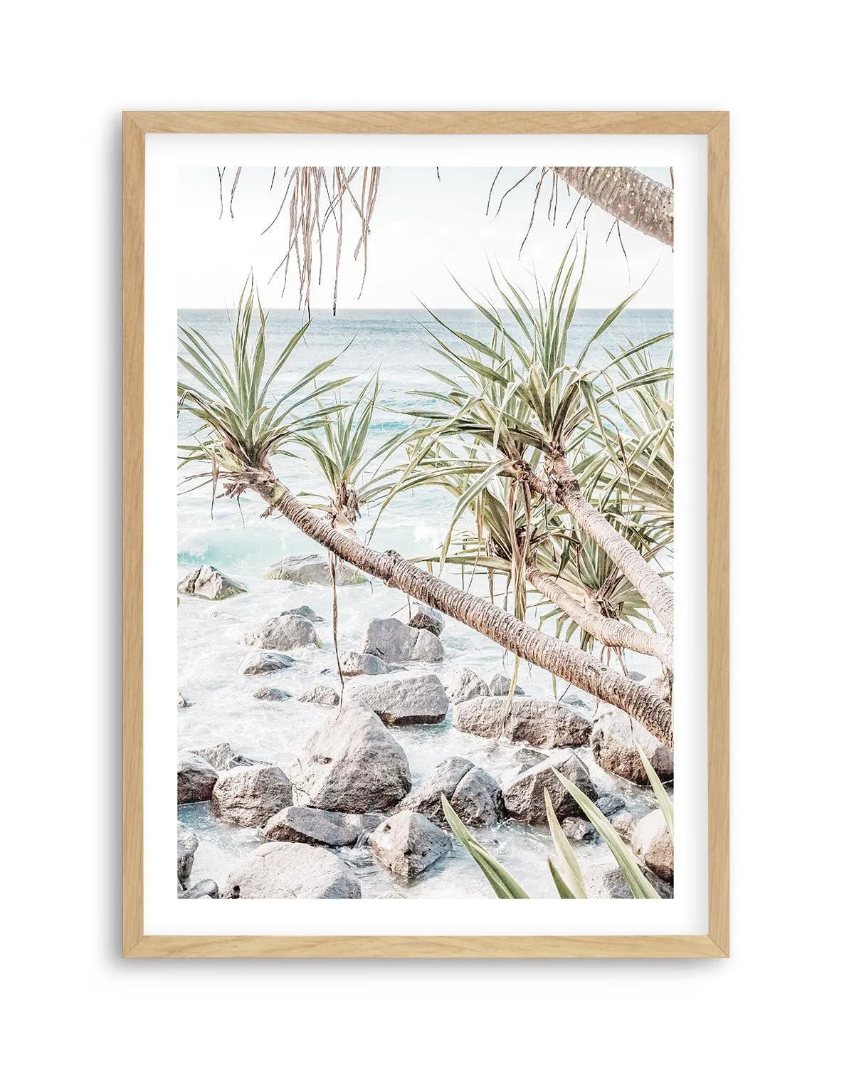Coolangatta Coast View II, QLD Art Print | PT-PRINT-Olive et Oriel-Olive et Oriel-A5 | 5.8" x 8.3" | 14.8 x 21cm-Oak-With White Border-Buy-Australian-Art-Prints-Online-with-Olive-et-Oriel-Your-Artwork-Specialists-Austrailia-Decorate-With-Coastal-Photo-Wall-Art-Prints-From-Our-Beach-House-Artwork-Collection-Fine-Poster-and-Framed-Artwork