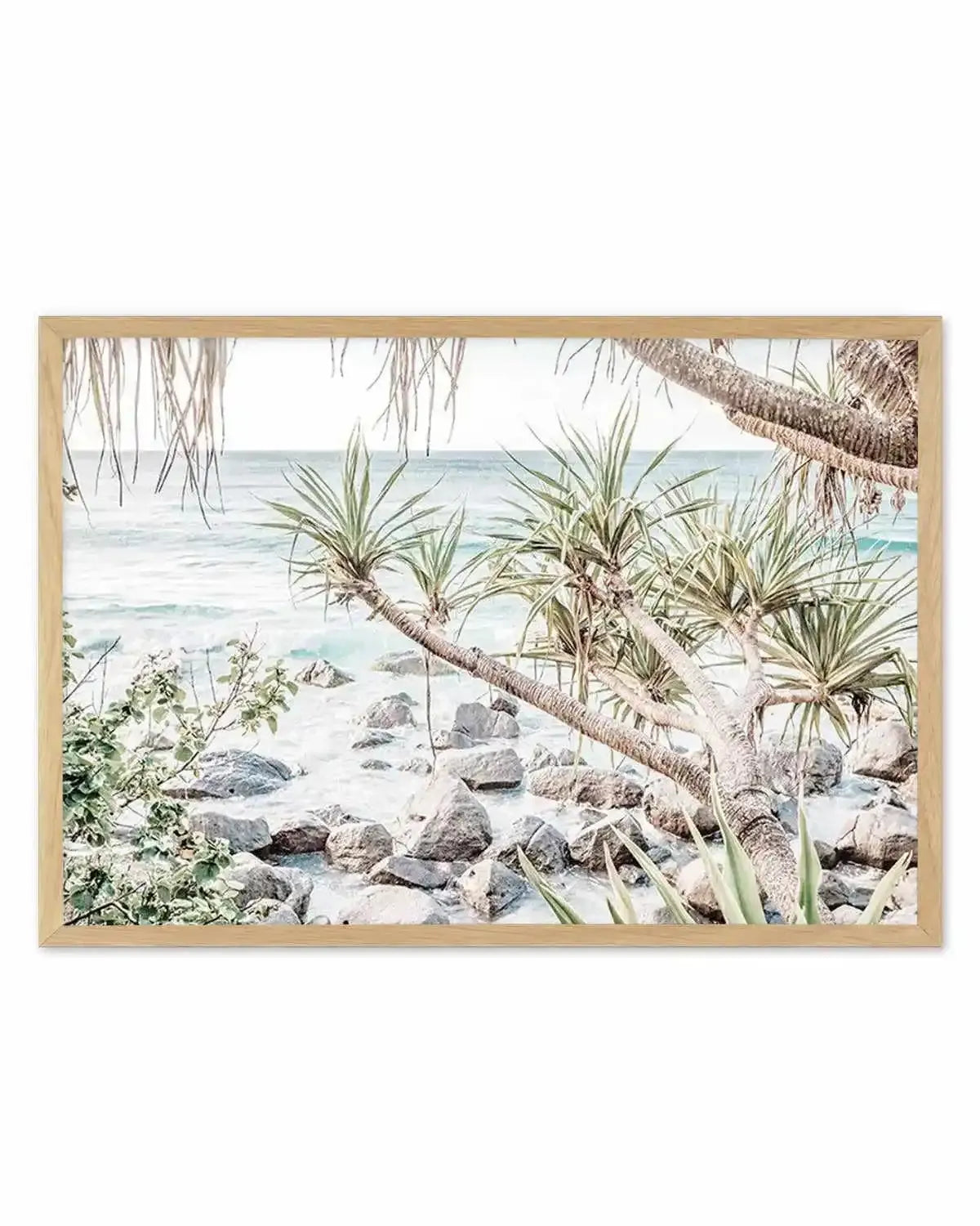 Coolangatta Coast View II, QLD Art Print from Olive et Oriel where you can shop wallpaper and artworks online