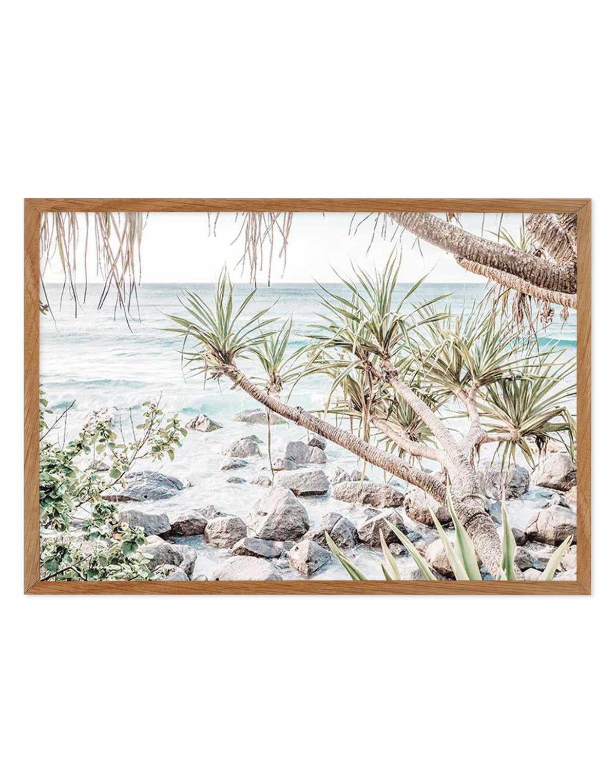 Coolangatta Coast View II, QLD Art Print