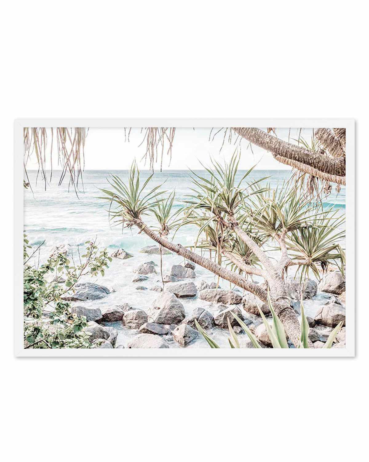 Coolangatta Coast View II, QLD Art Print