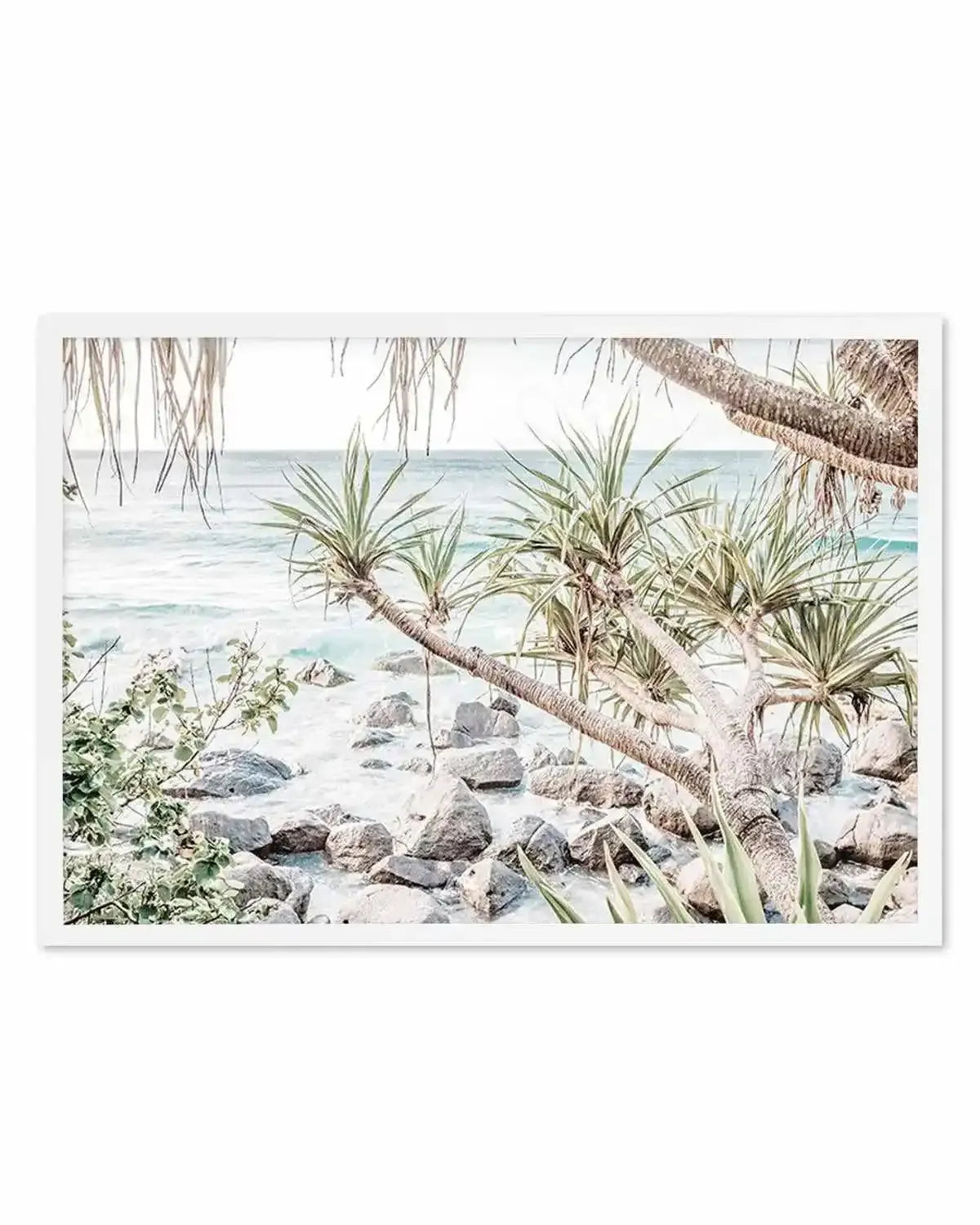Coolangatta Coast View II, QLD Art Print from Olive et Oriel where you can shop wallpaper and artworks online