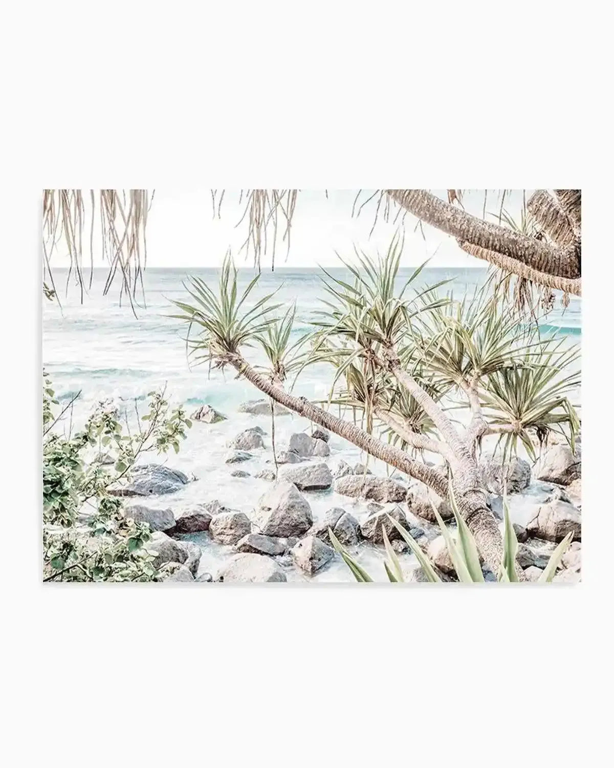 Coolangatta Coast View II, QLD Art Print from Olive et Oriel where you can shop wallpaper and artworks online