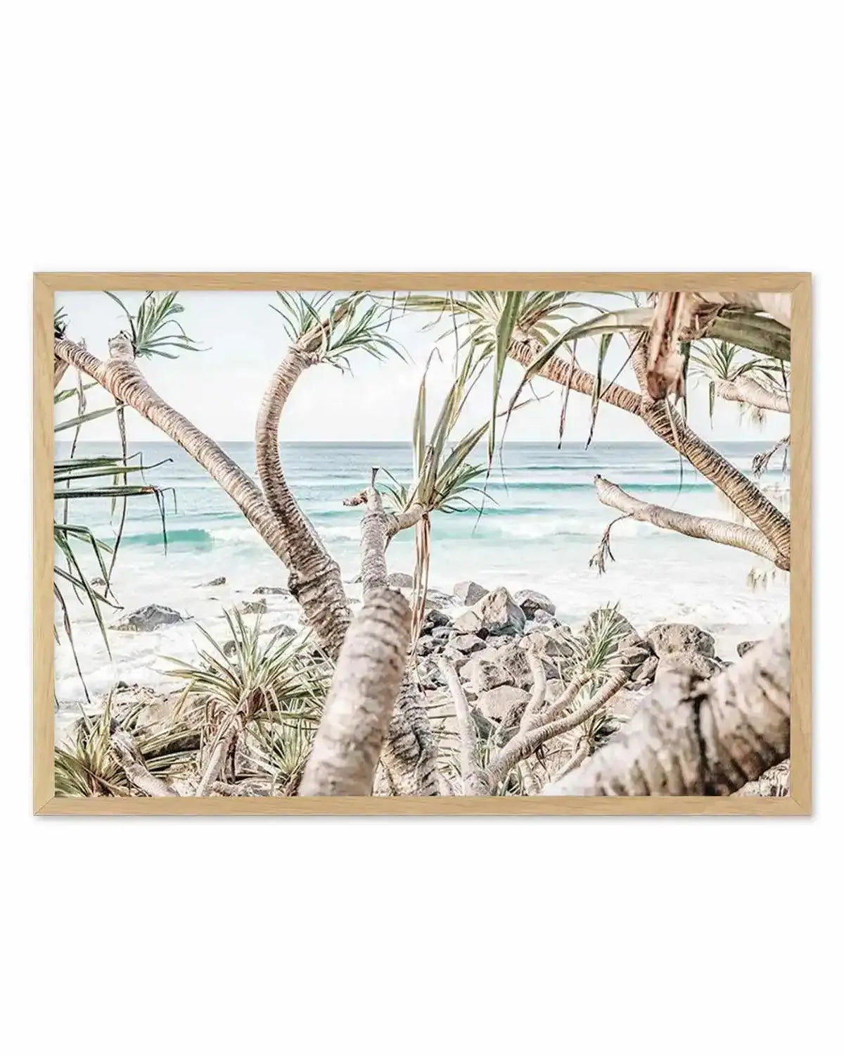 Coolangatta Coast View I, QLD Art Print from Olive et Oriel where you can shop wallpaper and artworks online