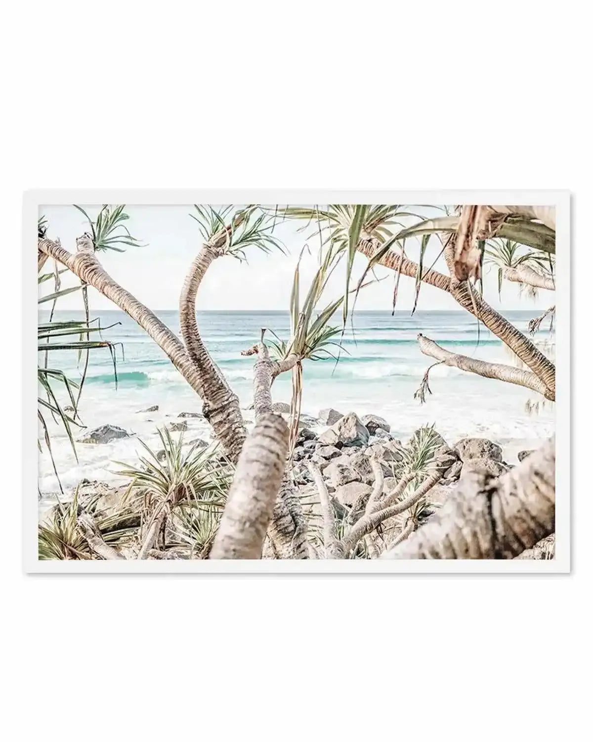 Coolangatta Coast View I, QLD Art Print from Olive et Oriel where you can shop wallpaper and artworks online