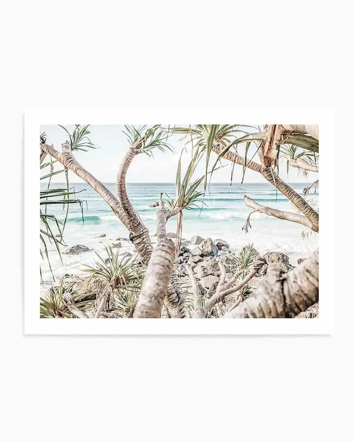 Coolangatta Coast View I, QLD Art Print from Olive et Oriel where you can shop wallpaper and artworks online