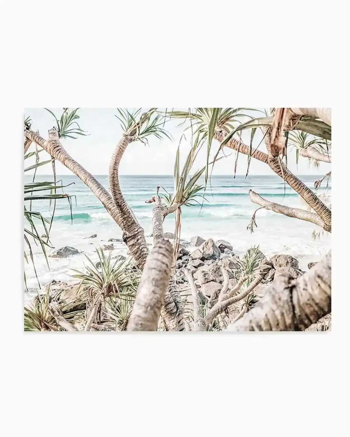 Coolangatta Coast View I, QLD Art Print from Olive et Oriel where you can shop wallpaper and artworks online