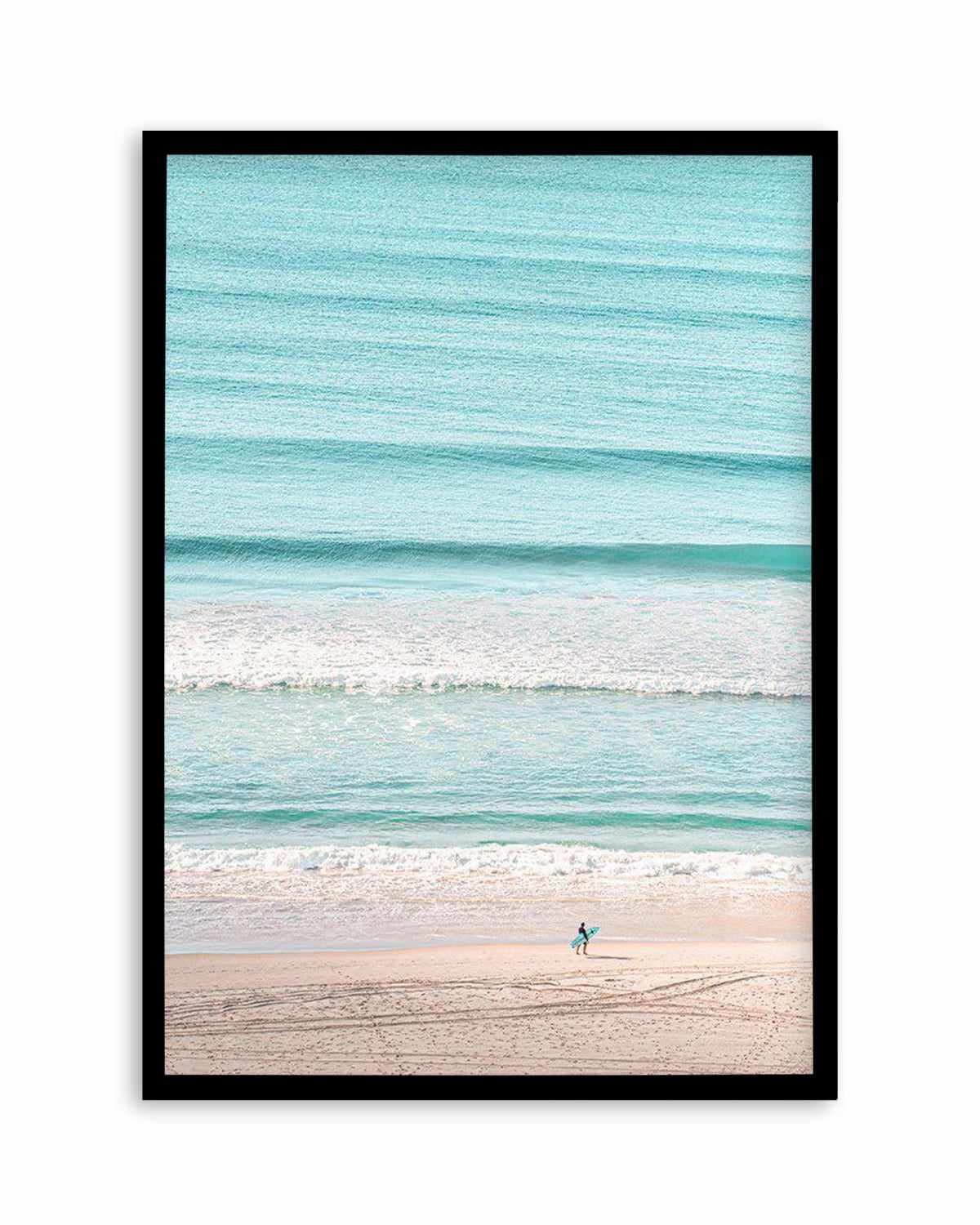 Coolangatta Surf Check Art Print