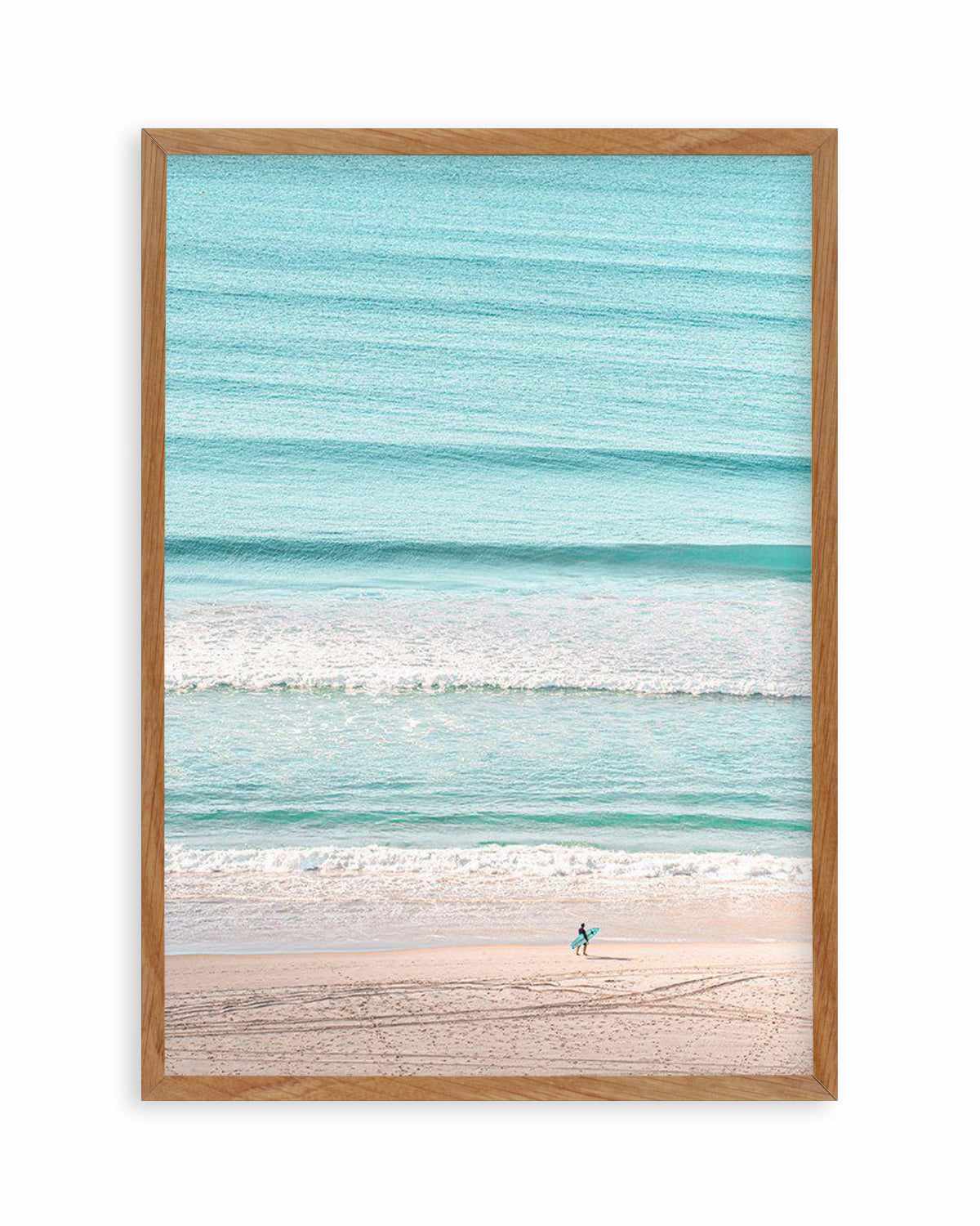 Coolangatta Surf Check Art Print