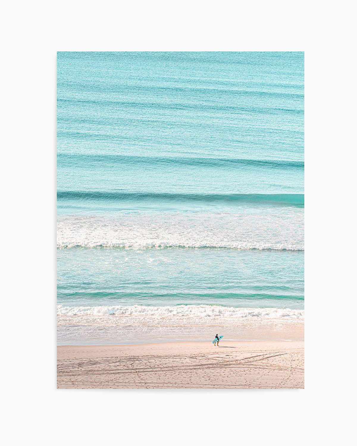 Coolangatta Surf Check Art Print