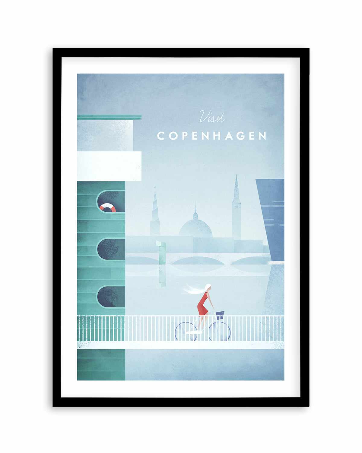 Copenhagen by Henry Rivers Art Print