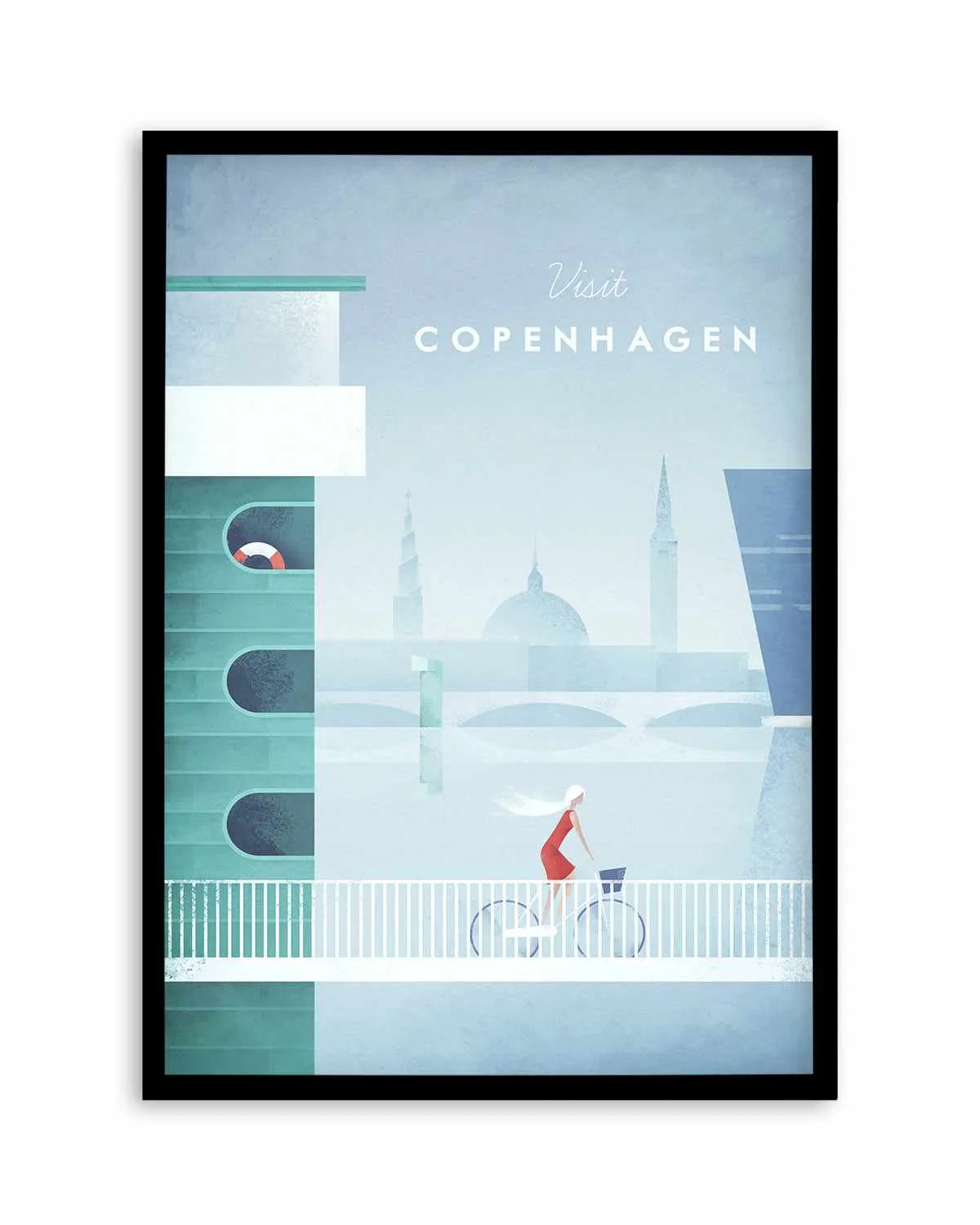 Copenhagen by Henry Rivers Art Print from Olive et Oriel where you can shop wallpaper and artworks online