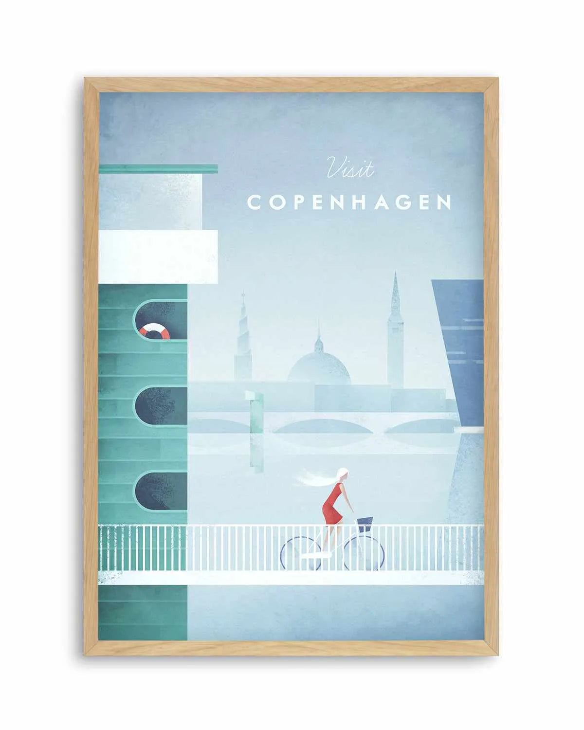 Copenhagen by Henry Rivers Art Print from Olive et Oriel where you can shop wallpaper and artworks online