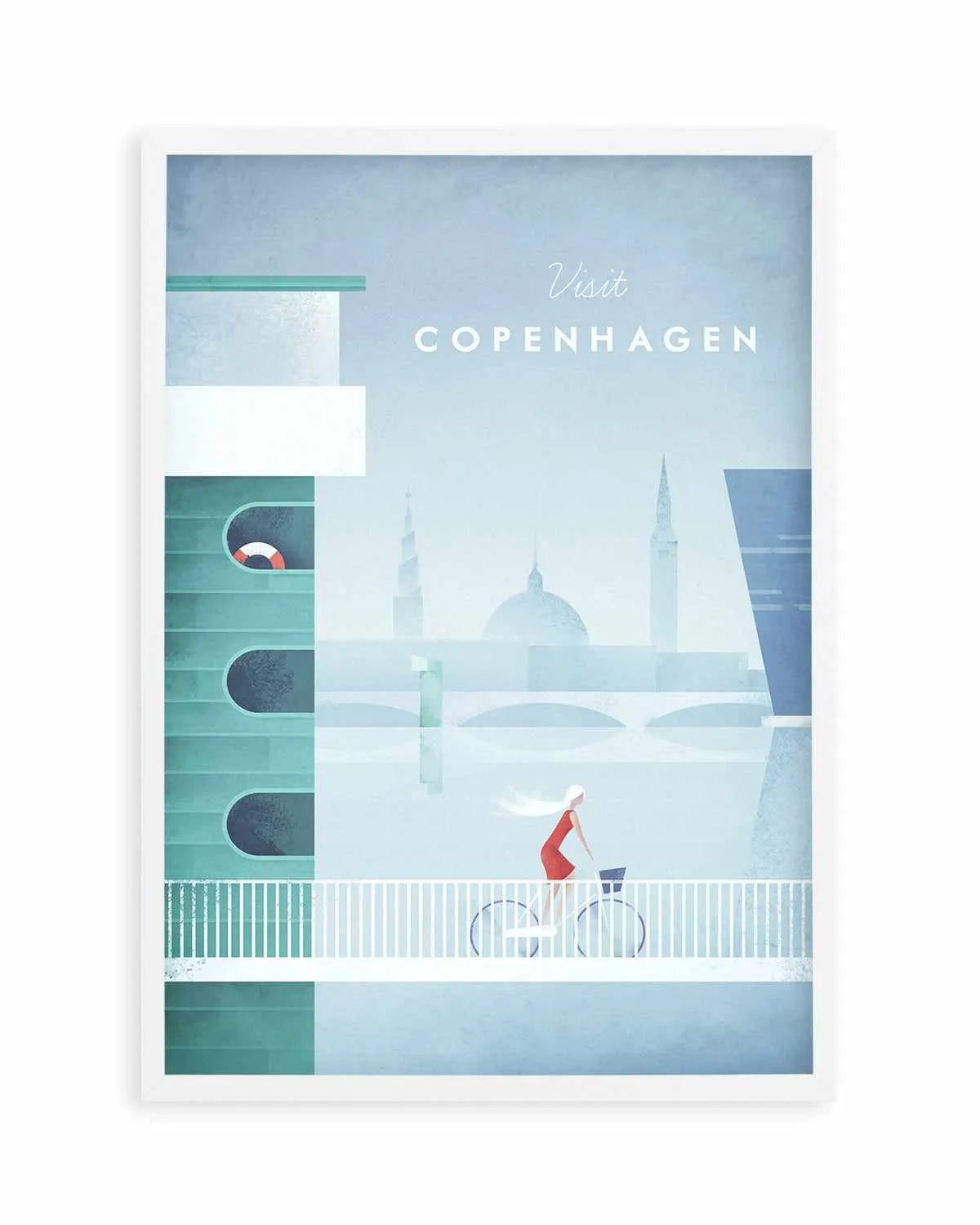 Copenhagen by Henry Rivers Art Print from Olive et Oriel where you can shop wallpaper and artworks online