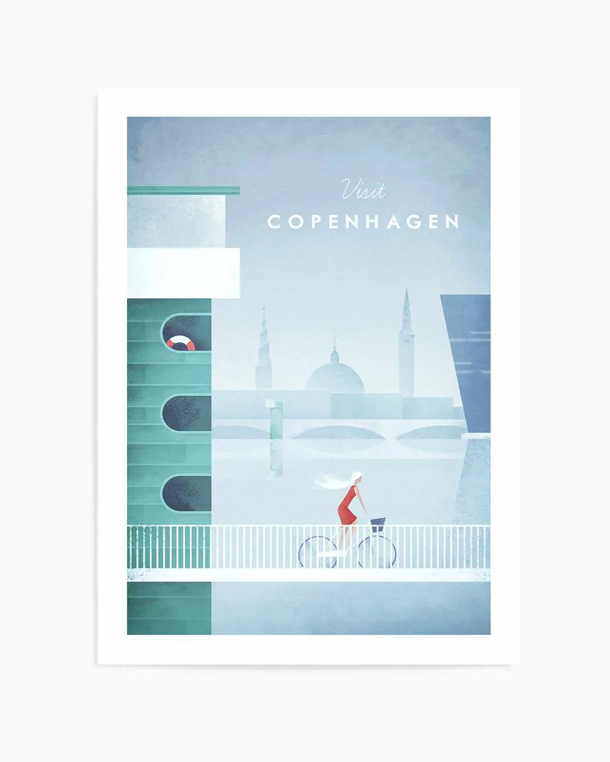 Copenhagen by Henry Rivers Art Print from Olive et Oriel where you can shop wallpaper and artworks online