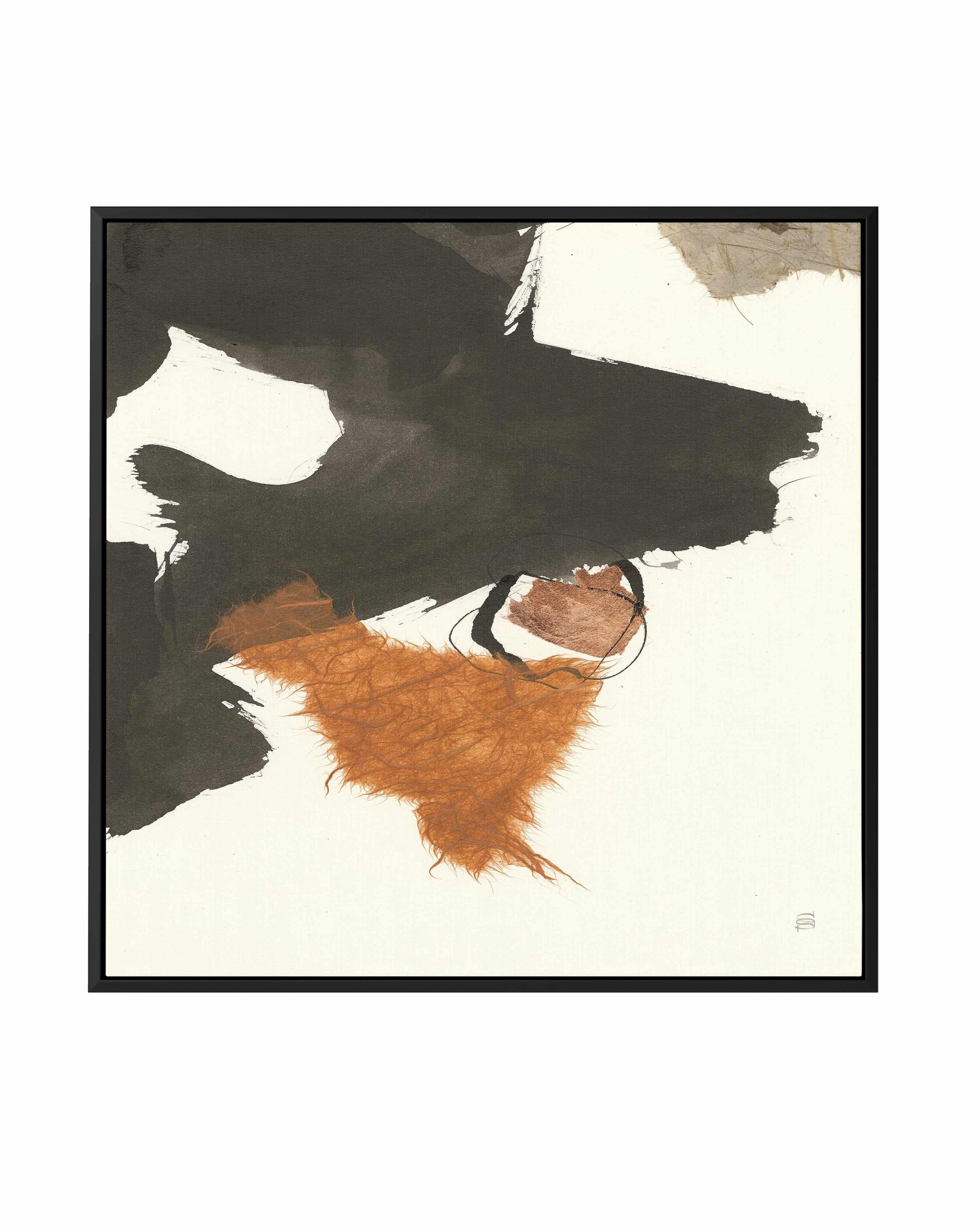 Copper Linked IV | Framed Canvas Art Print from Olive et Oriel where you can shop wallpaper and artworks online