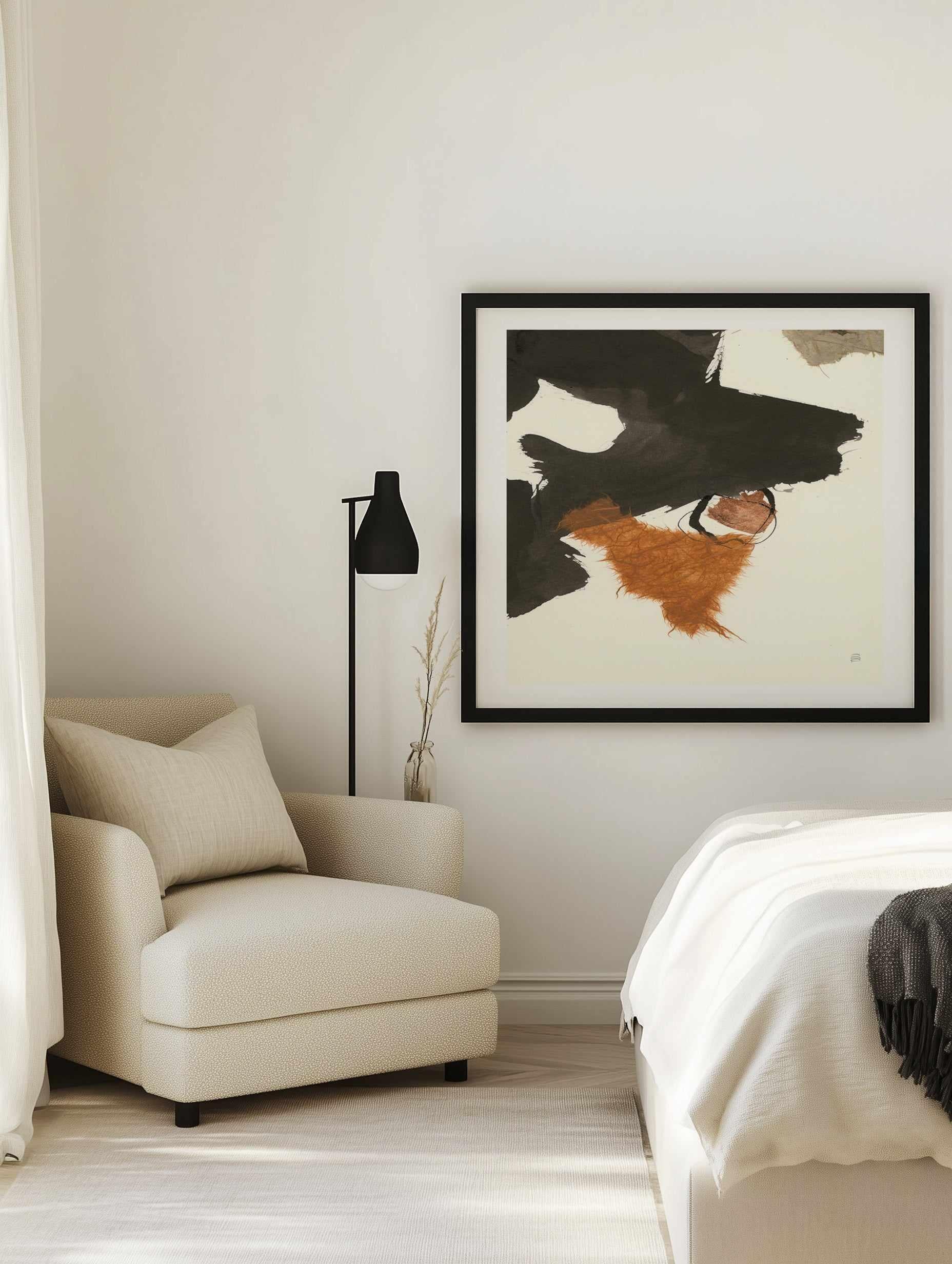 Copper Linked IV | Art Print from Olive et Oriel where you can shop wallpaper and artworks online