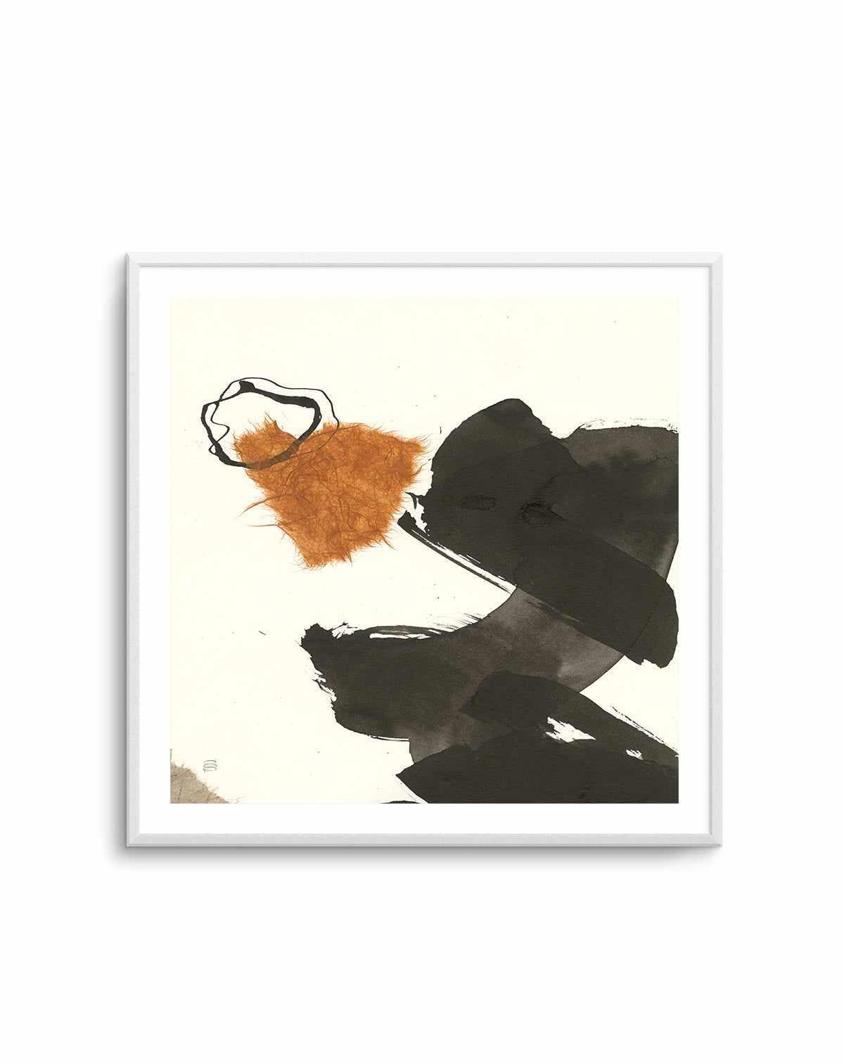 Copper Linked V | Art Print from Olive et Oriel where you can shop wallpaper and artworks online