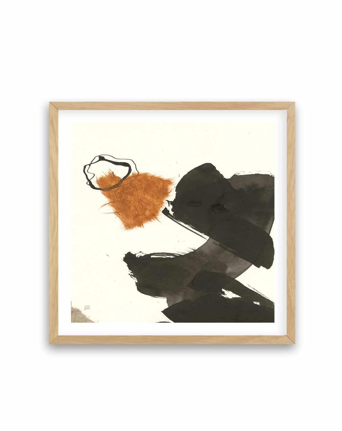 Copper Linked V | Art Print from Olive et Oriel where you can shop wallpaper and artworks online