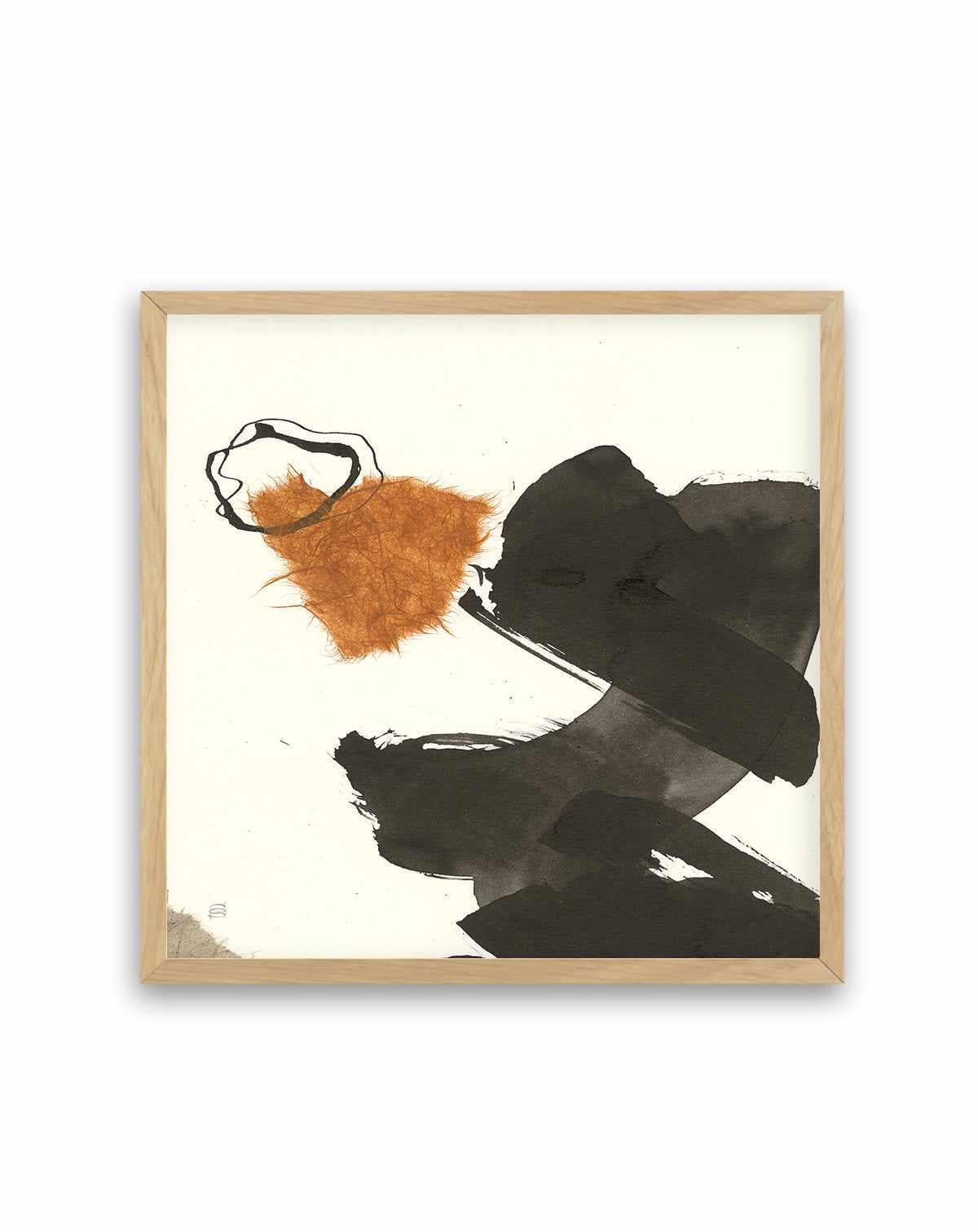 Copper Linked V | Art Print from Olive et Oriel where you can shop wallpaper and artworks online