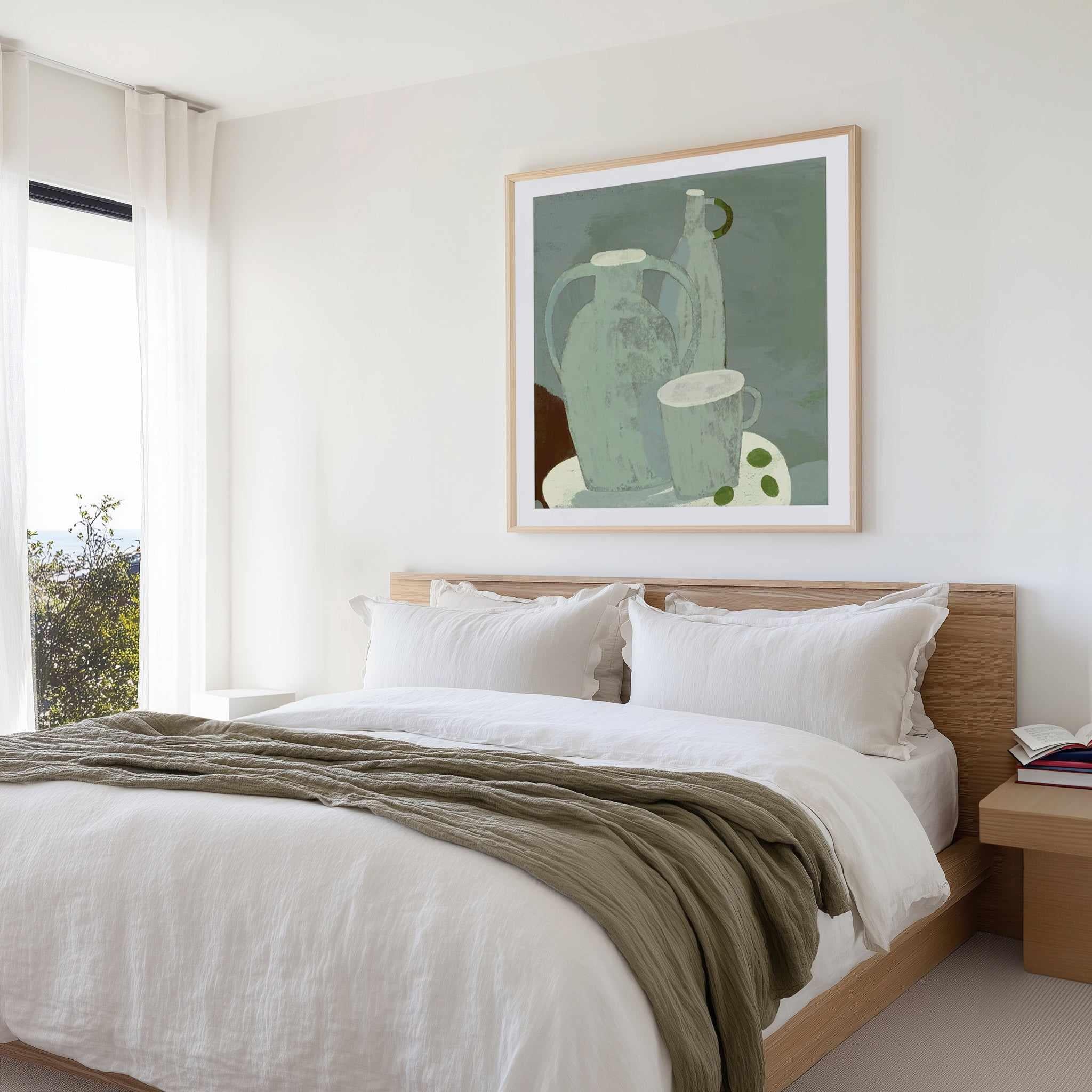 Copper Vases by Marco Marella | Art Print from Olive et Oriel where you can shop wallpaper and artworks online