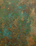 Copper Patina Mural Wallpaper