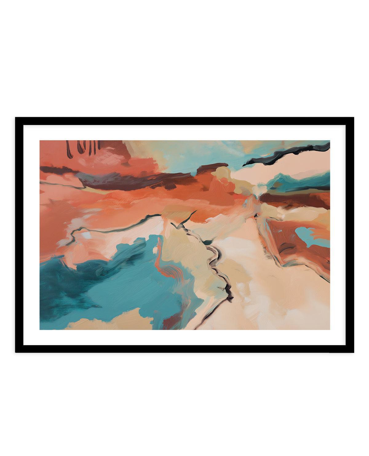 Coral Break | Art Print from Olive et Oriel where you can shop wallpaper and artworks online