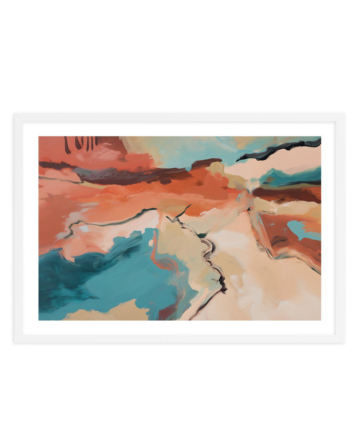 Coral Break | Art Print from Olive et Oriel where you can shop wallpaper and artworks online