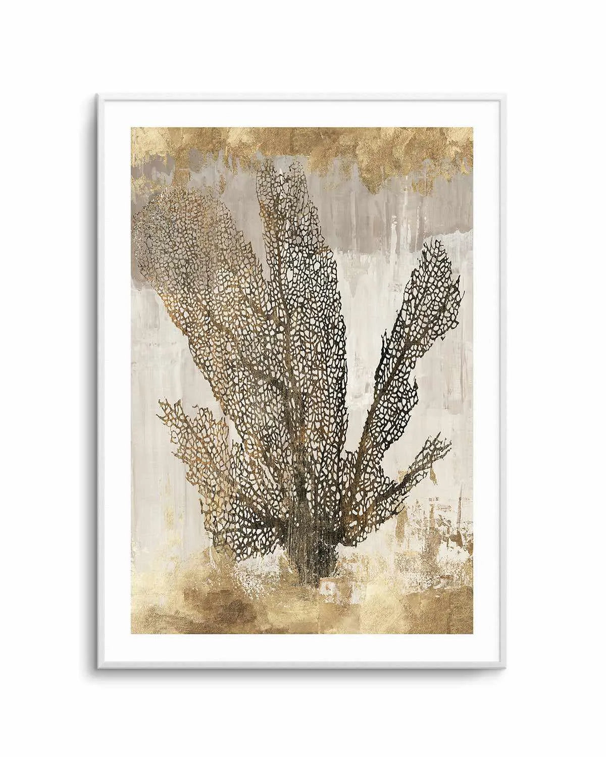 Coral Splendour I Art Print from Olive et Oriel where you can shop wallpaper and artworks online