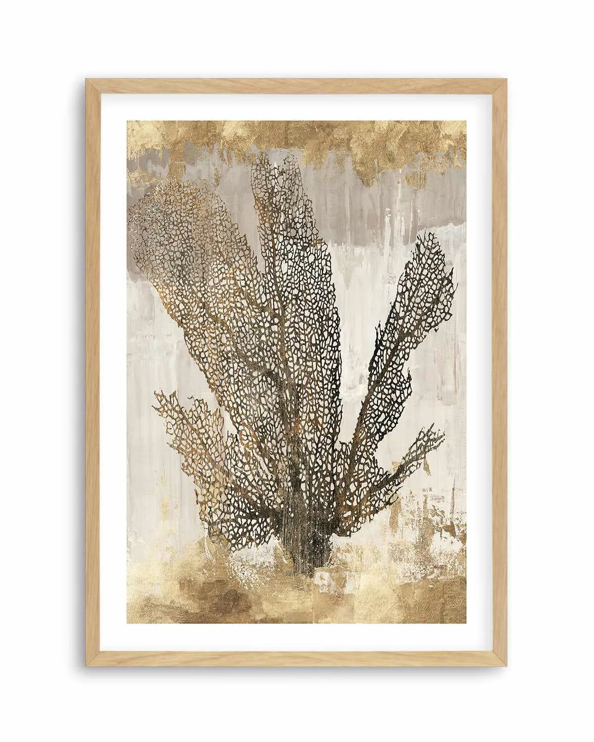 Coral Splendour I Art Print from Olive et Oriel where you can shop wallpaper and artworks online