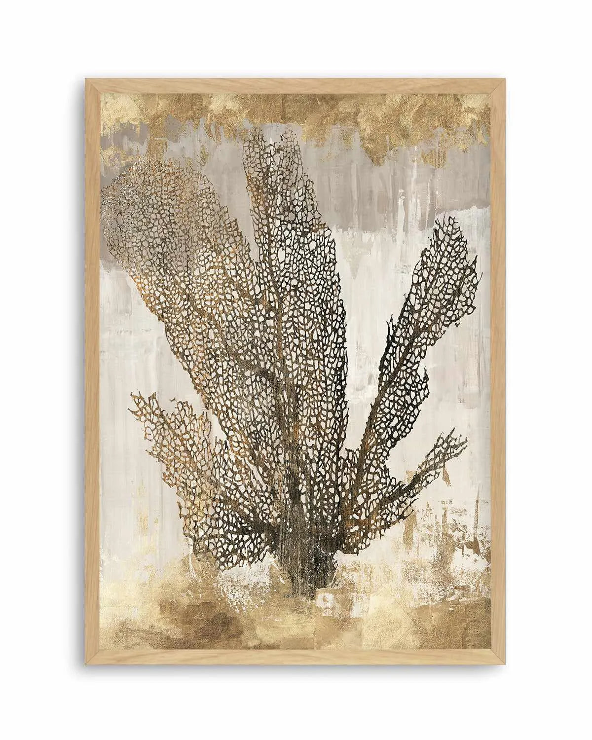 Coral Splendour I Art Print from Olive et Oriel where you can shop wallpaper and artworks online