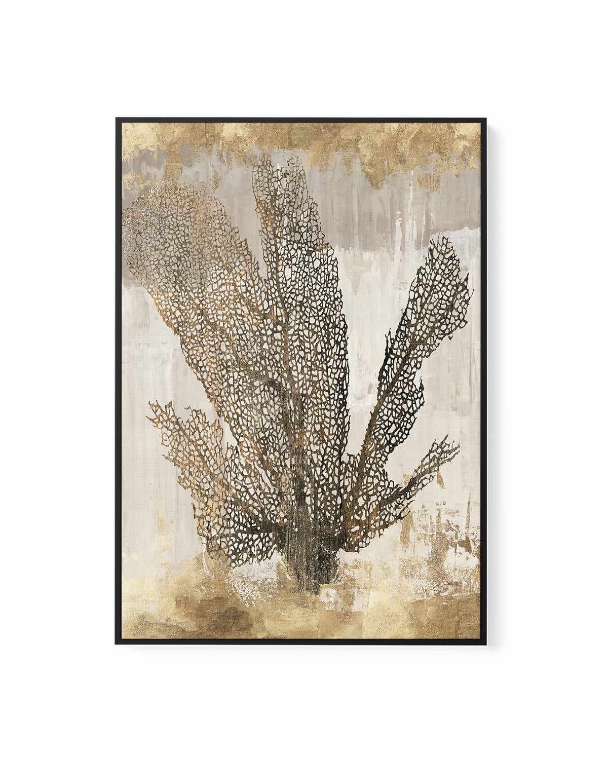 Coral Splendour I | Framed Canvas Art Print