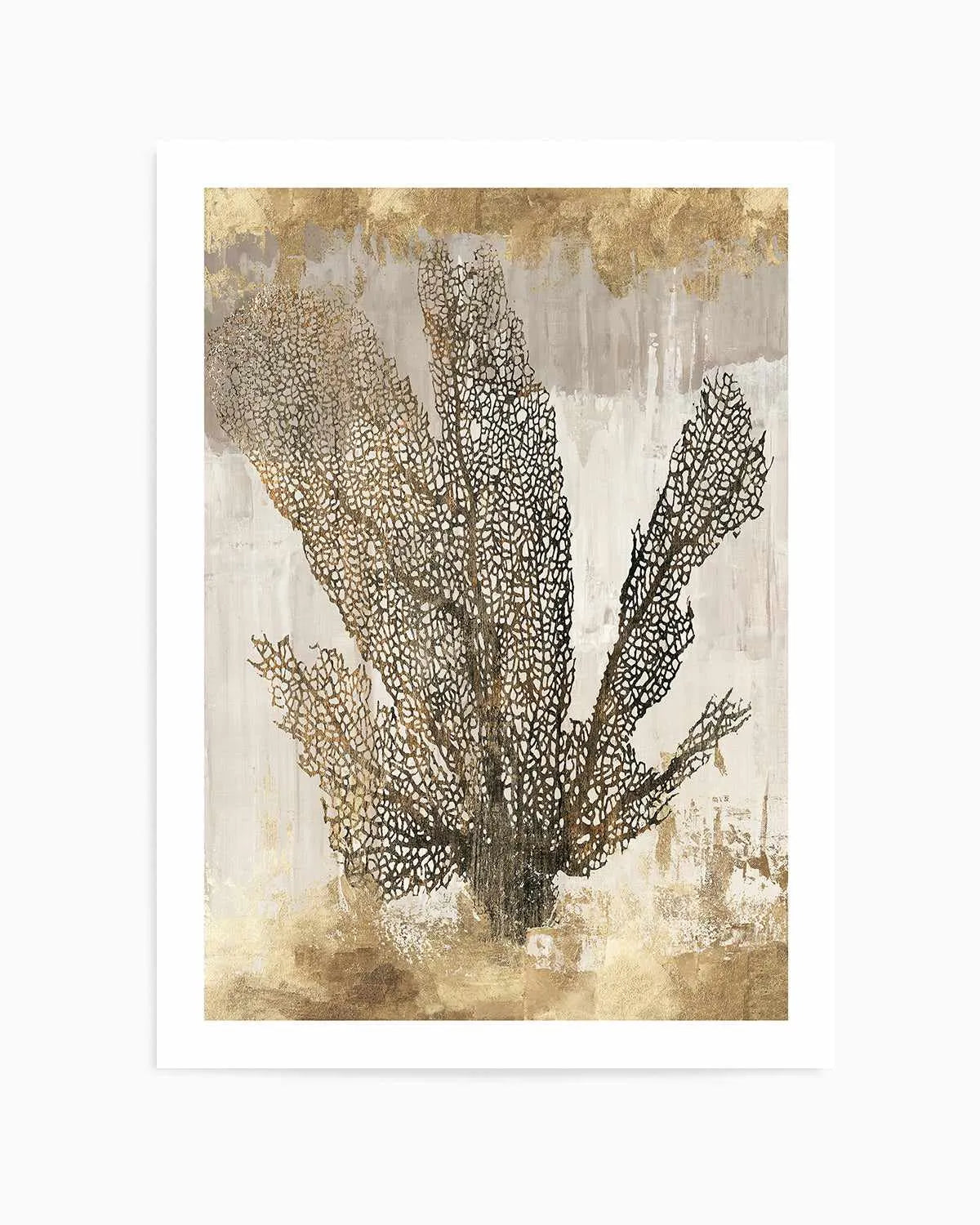 Coral Splendour I Art Print from Olive et Oriel where you can shop wallpaper and artworks online