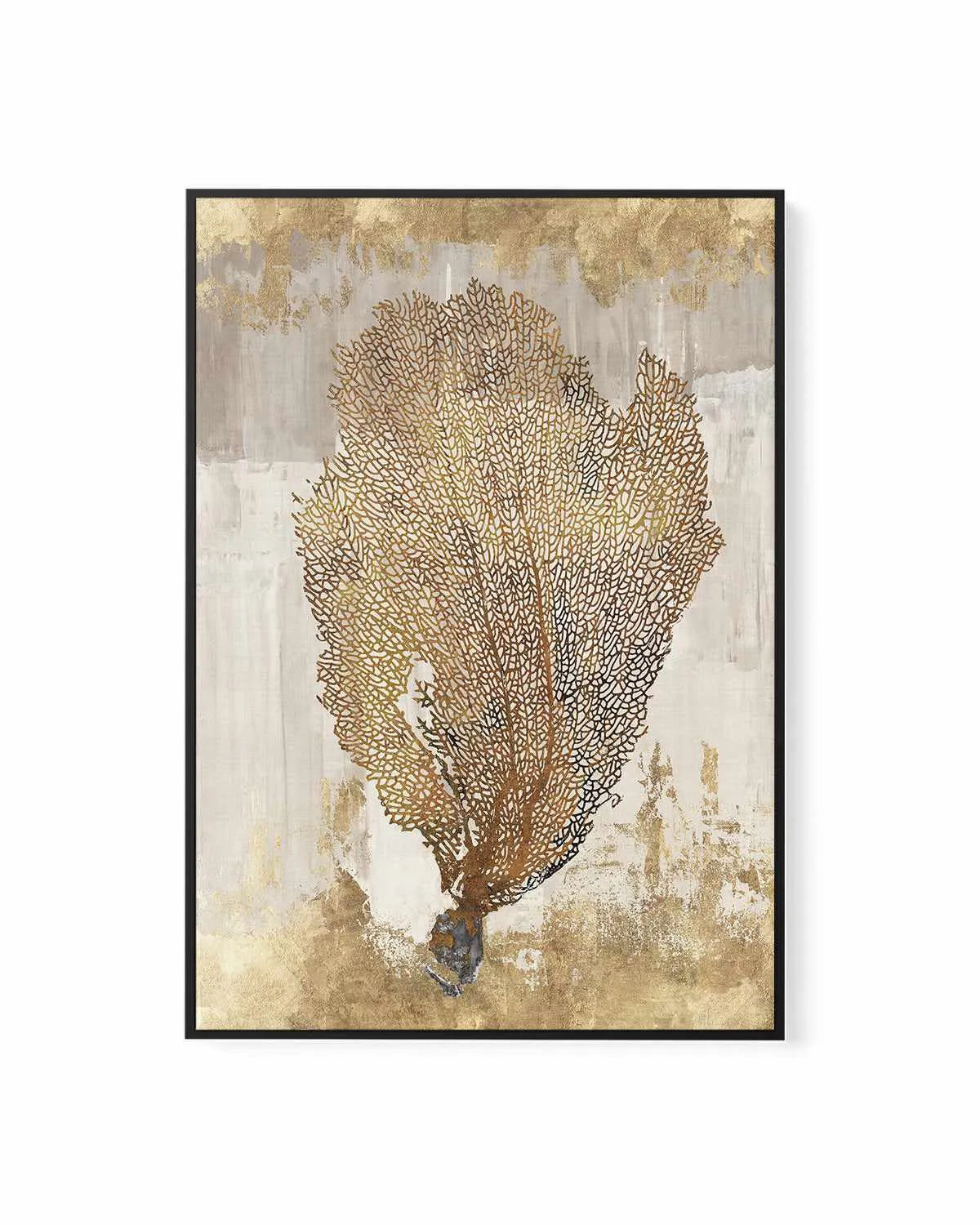 Coral Splendour III | Framed Canvas Art Print from Olive et Oriel where you can shop wallpaper and artworks online