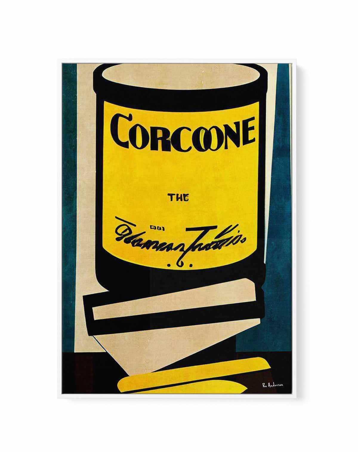 Corcoone by Bo Andersone | Framed Canvas Art Print