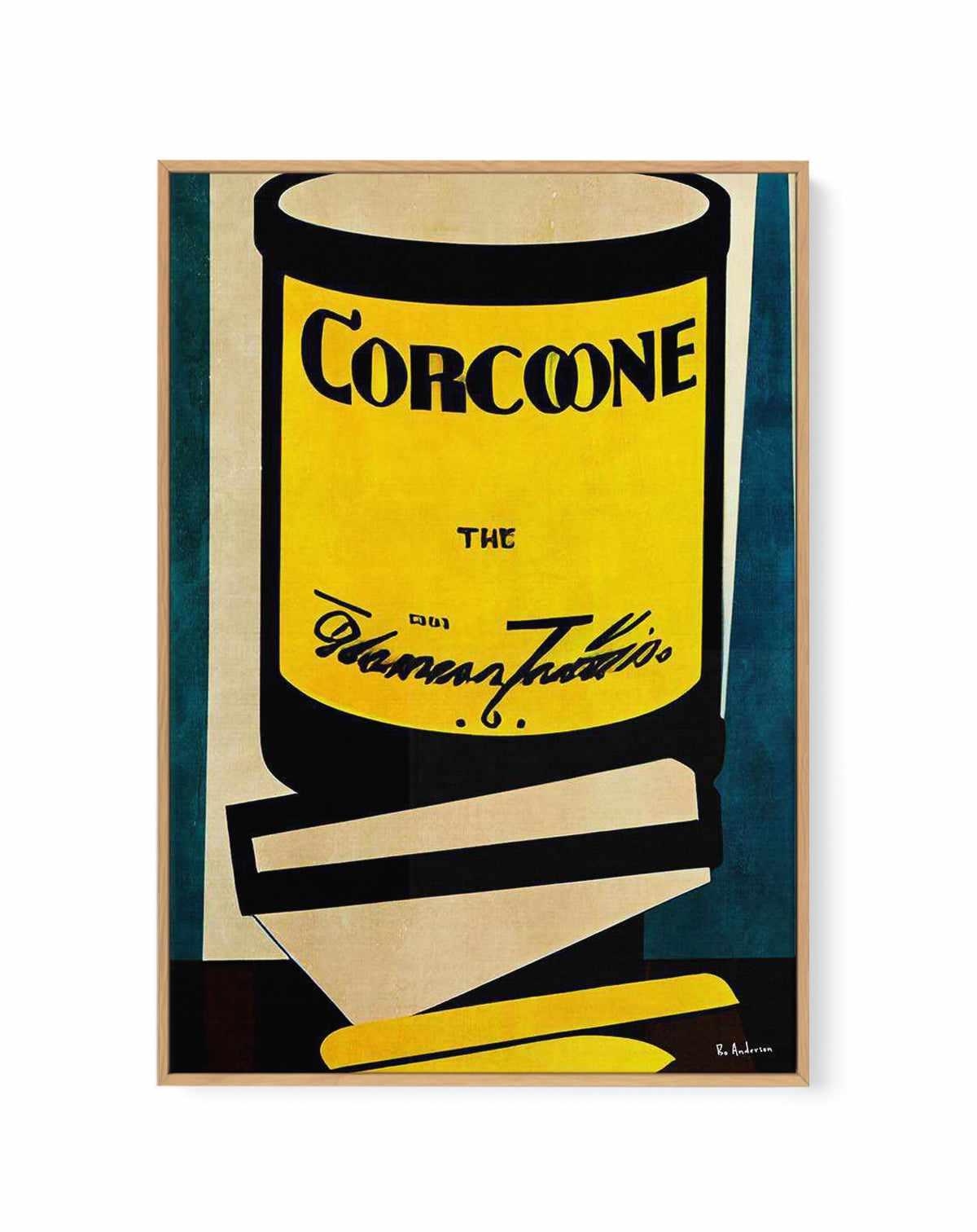 Corcoone by Bo Andersone | Framed Canvas Art Print
