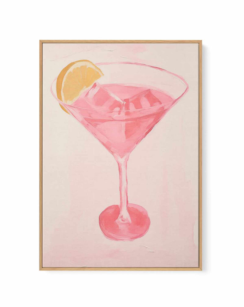 Cosmopolitan Cocktails | Framed Canvas Art Print