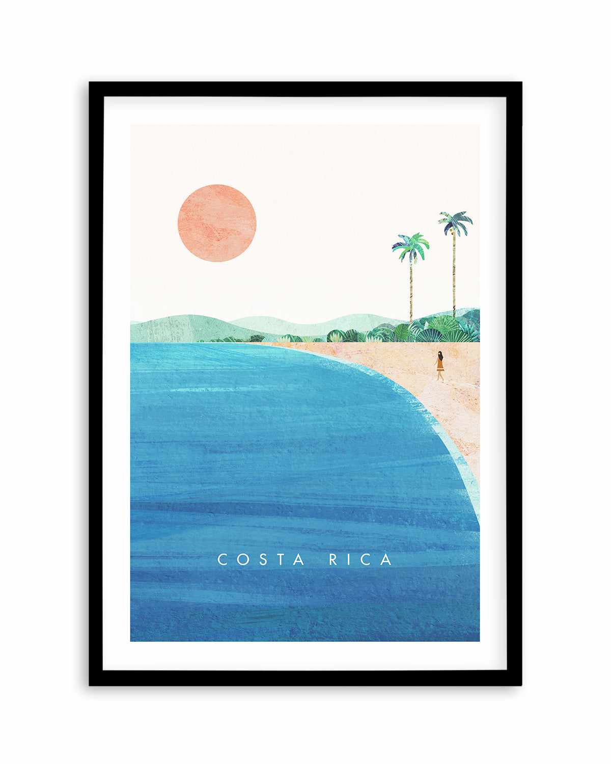 Costa Rica by Henry Rivers Art Print