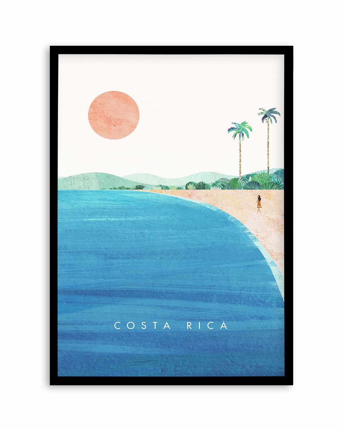 Costa Rica by Henry Rivers Art Print