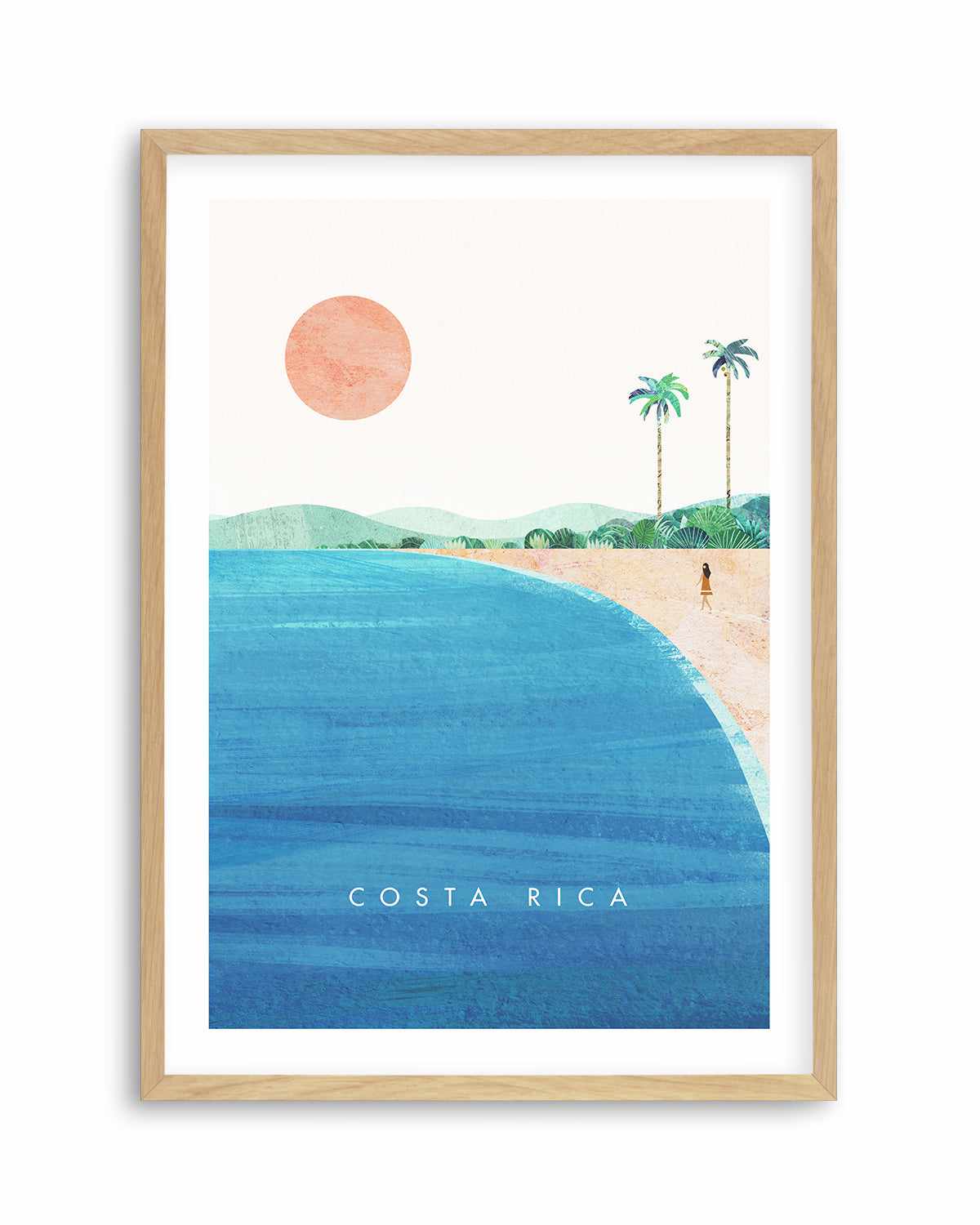 Costa Rica by Henry Rivers Art Print