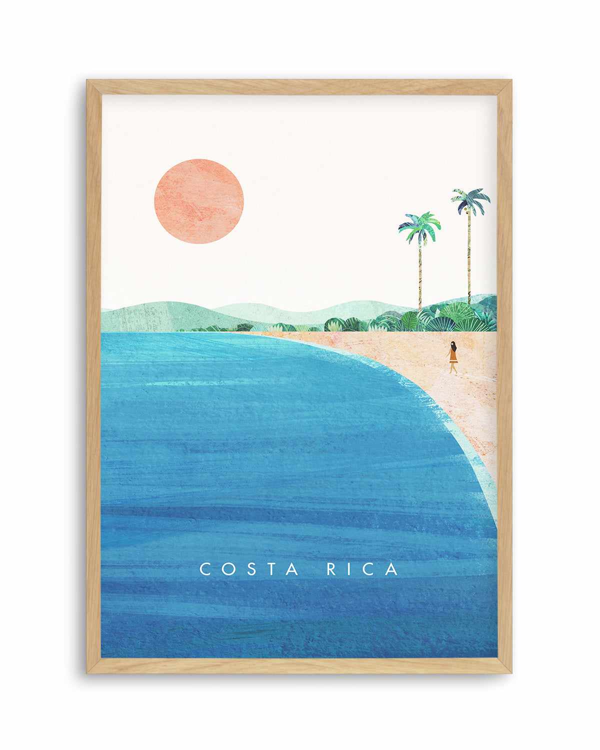 Costa Rica by Henry Rivers Art Print