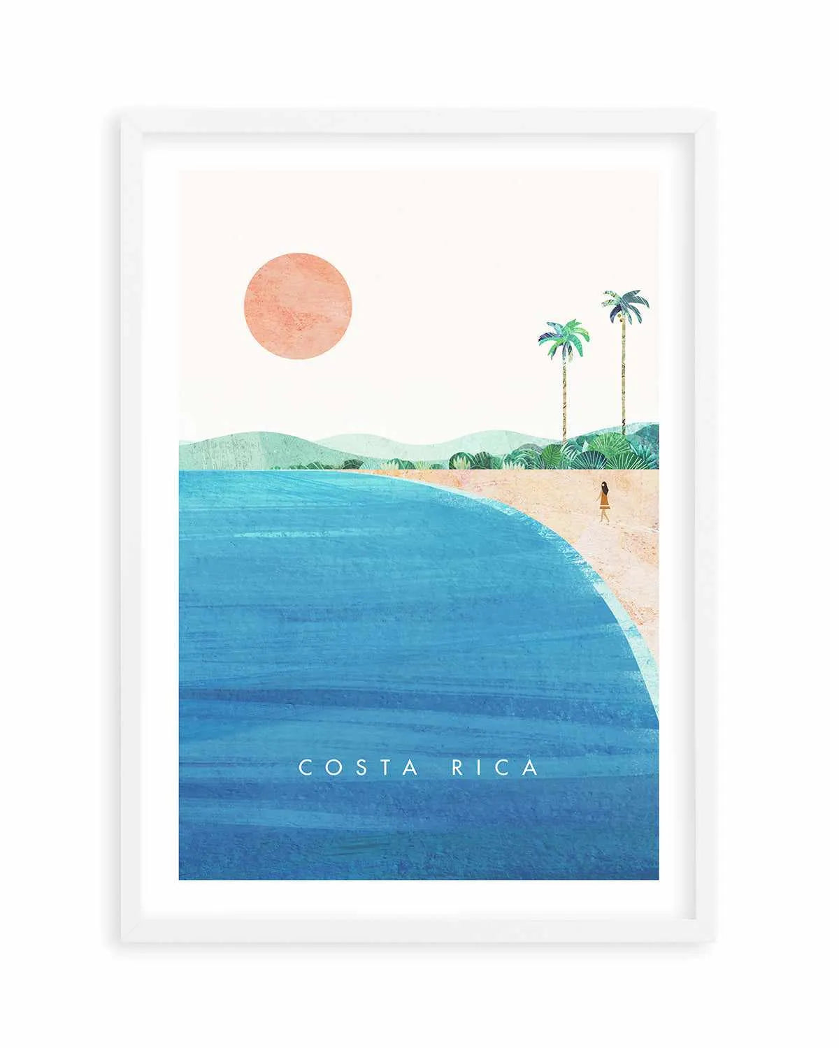 Costa Rica by Henry Rivers Art Print from Olive et Oriel where you can shop wallpaper and artworks online