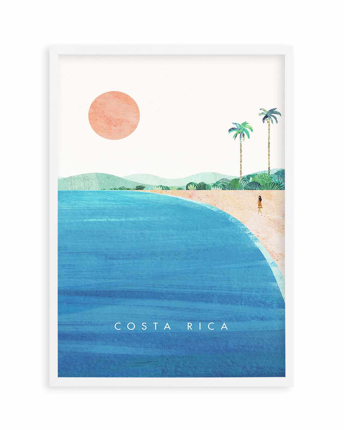 Costa Rica by Henry Rivers Art Print